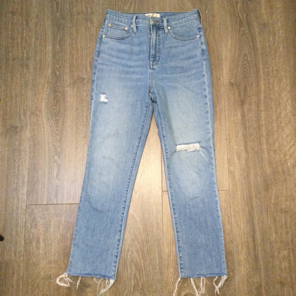 Madewell The Perfect Vintage Straight Jean Size 26